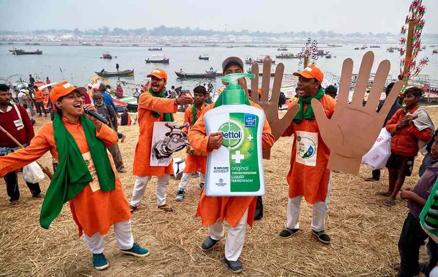 Kumbh Mela 2025 health drive