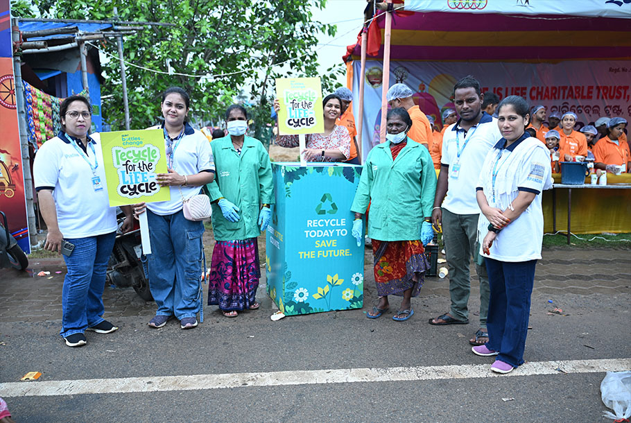 Puri Rath Yatra plastic recycling initiative