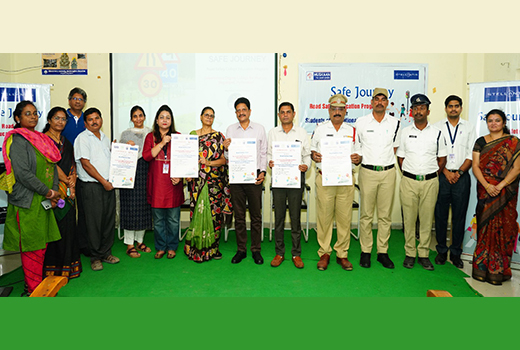 Road safety initiative Hyderabad