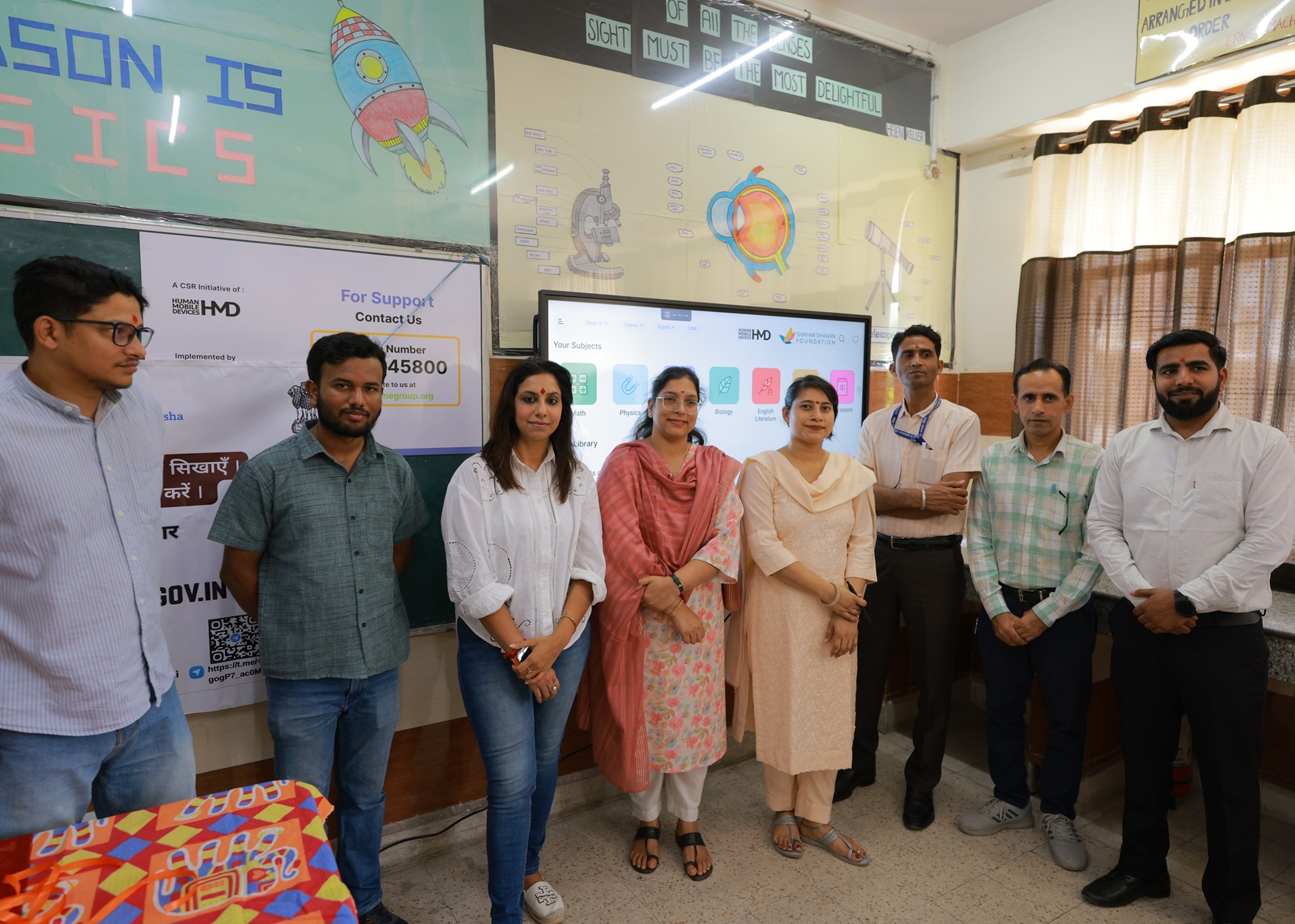 Shikhar Dhawan Foundation and Human Mobile Devices partner to provide Digital Shiksha to over 20,000 students across Delhi government schools_1 - Swapnaneel Parasar
