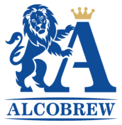 Alcobrew Logo_Blue_Gold Crown - Megha C Mahajan
