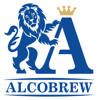 Alcobrew Logo_Blue_Gold Crown - Megha C Mahajan