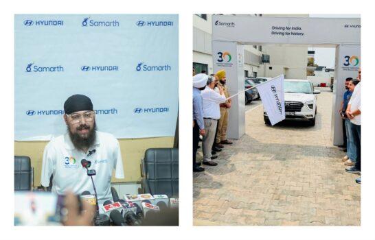 Image - Hyundai Motor India Foundation Backs Para-Athlete Chandeep Singh’s Historic 7000+ Km World Record Attempt Expedition Under Samarth Initiative