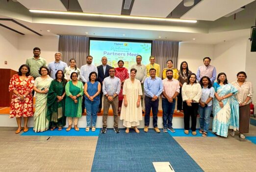 Representatives from the Flipkart Foundation and partner organisations at the third annual Partners' Meet in Bengaluru