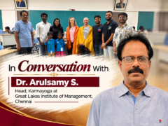 In Conversation with Dr Arulsamy S